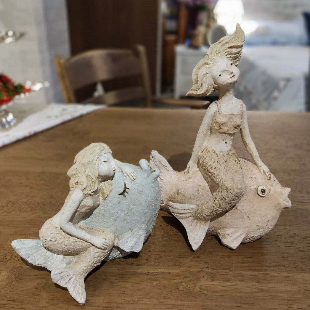 普普風擺件-美人魚(2款)