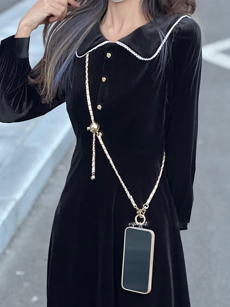 小香風手機殼掛鏈斜挎可調節|預購商品下單訂製需耐心等待14天