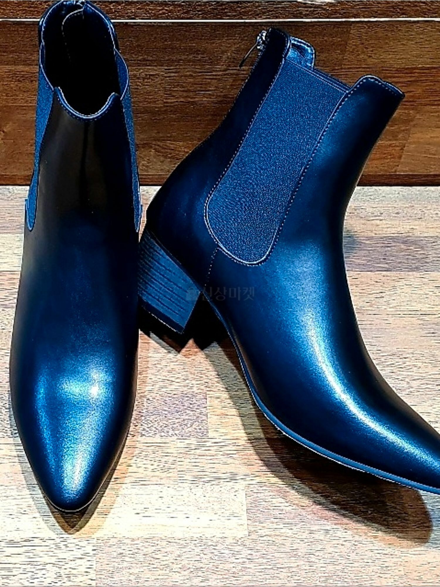 凱林牛皮切爾西靴