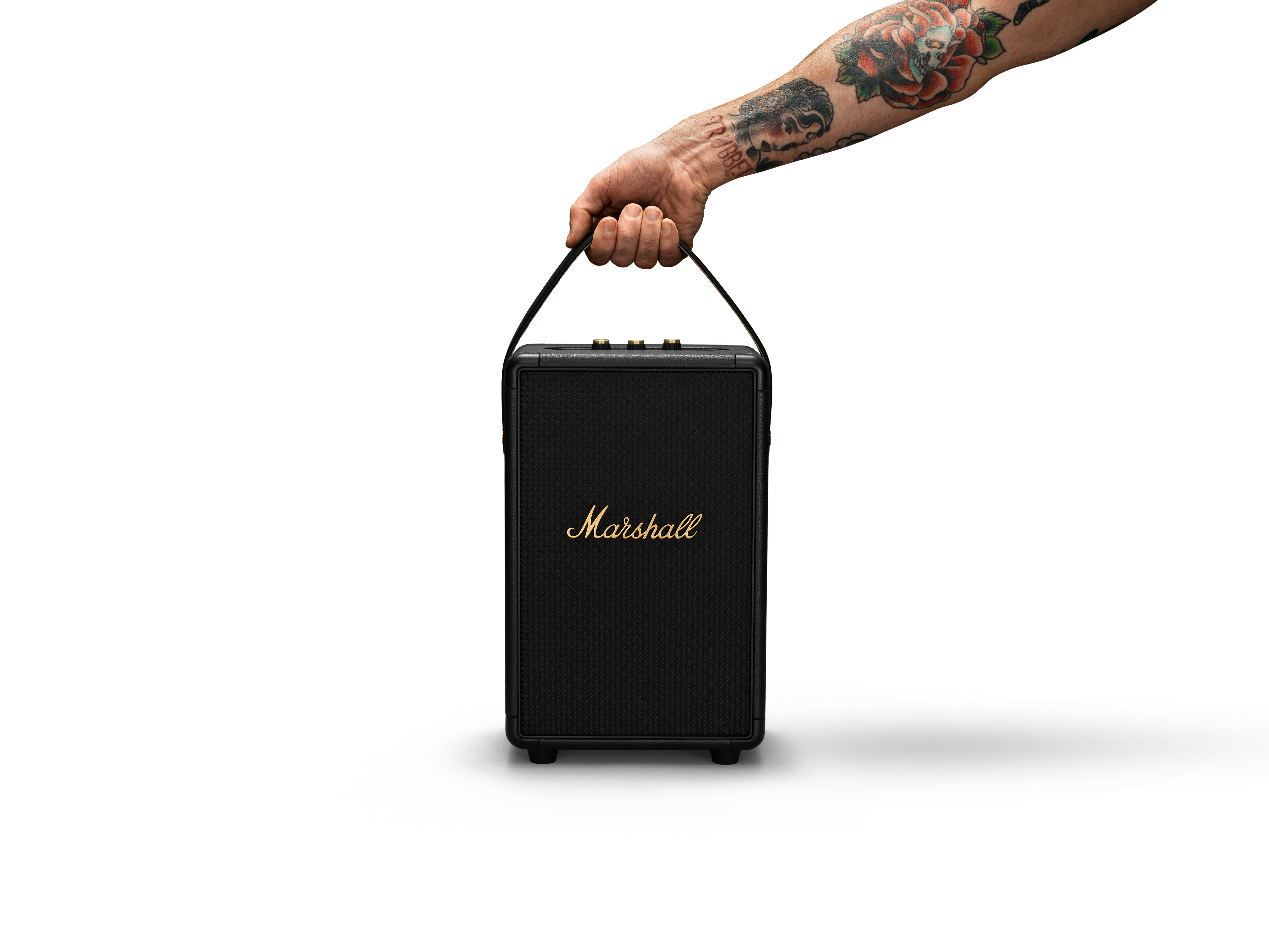 【Marshall】 Tufton 攜帶型藍牙喇叭 古銅黑
