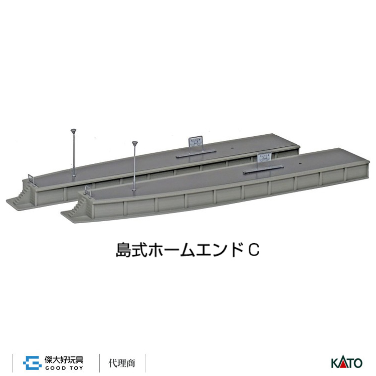 KATO 23-176 建物 島式月台終端C