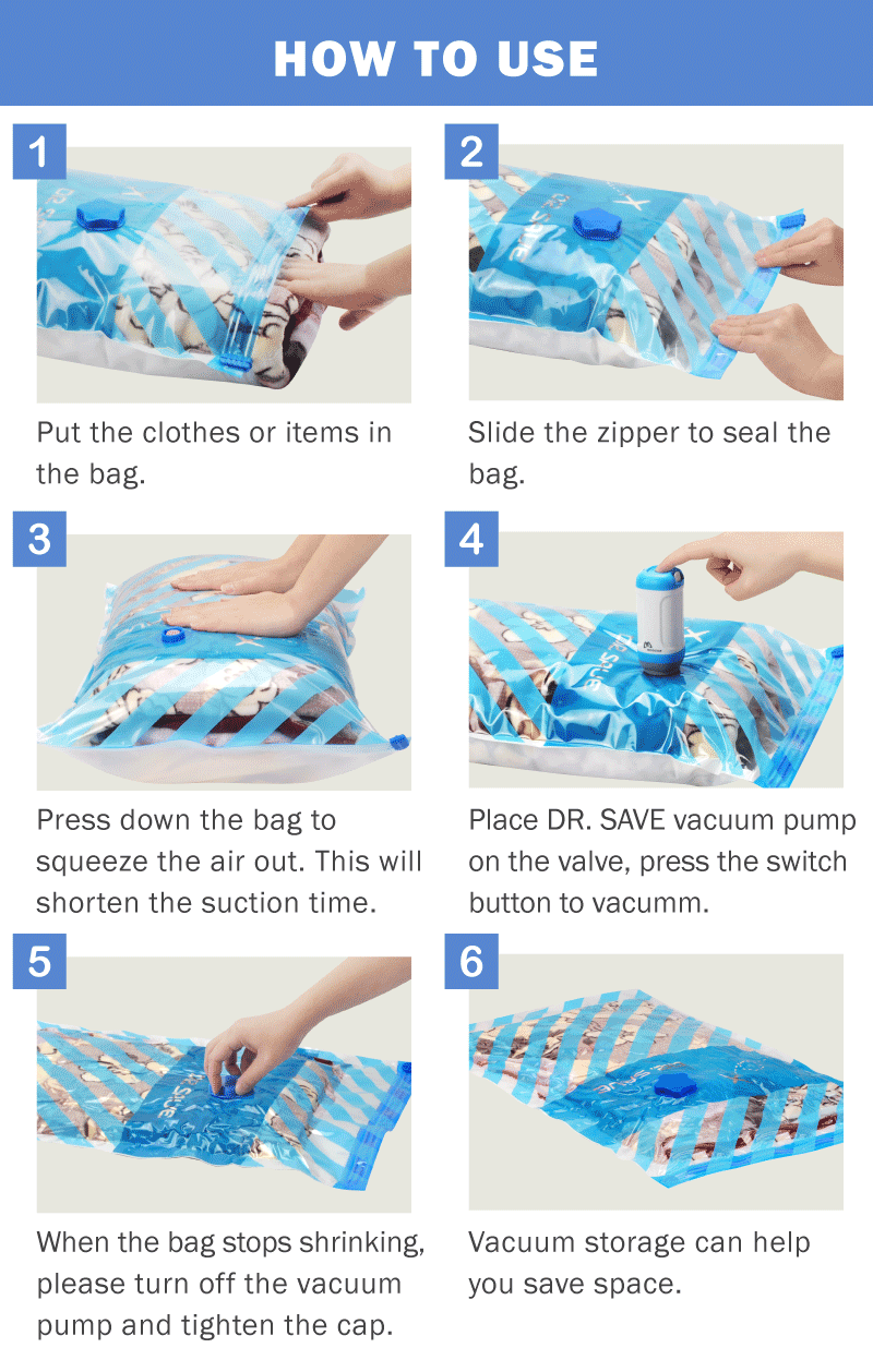 How to use DR. SAVE vacuum pump