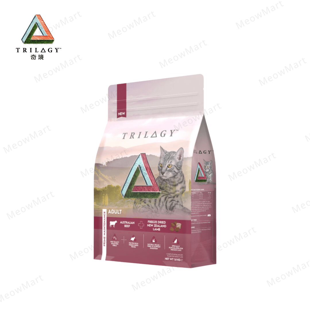 Trilogy™ 奇境 – 澳洲牛肉＋5%紐西蘭羊肺凍乾無穀成貓糧 1.8kg