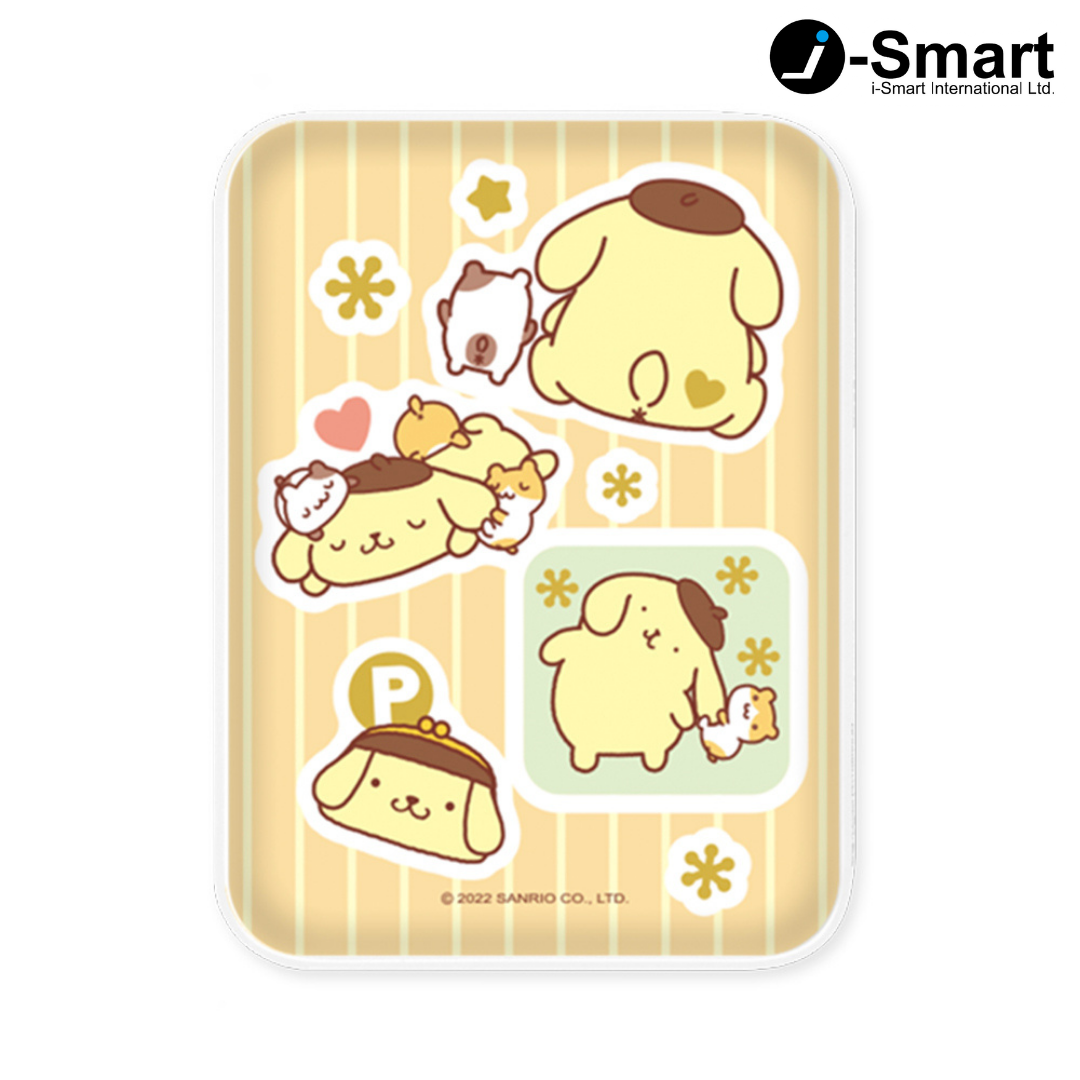 SANRIO-口袋行動電源-貼紙系列-POMPOMPURIN