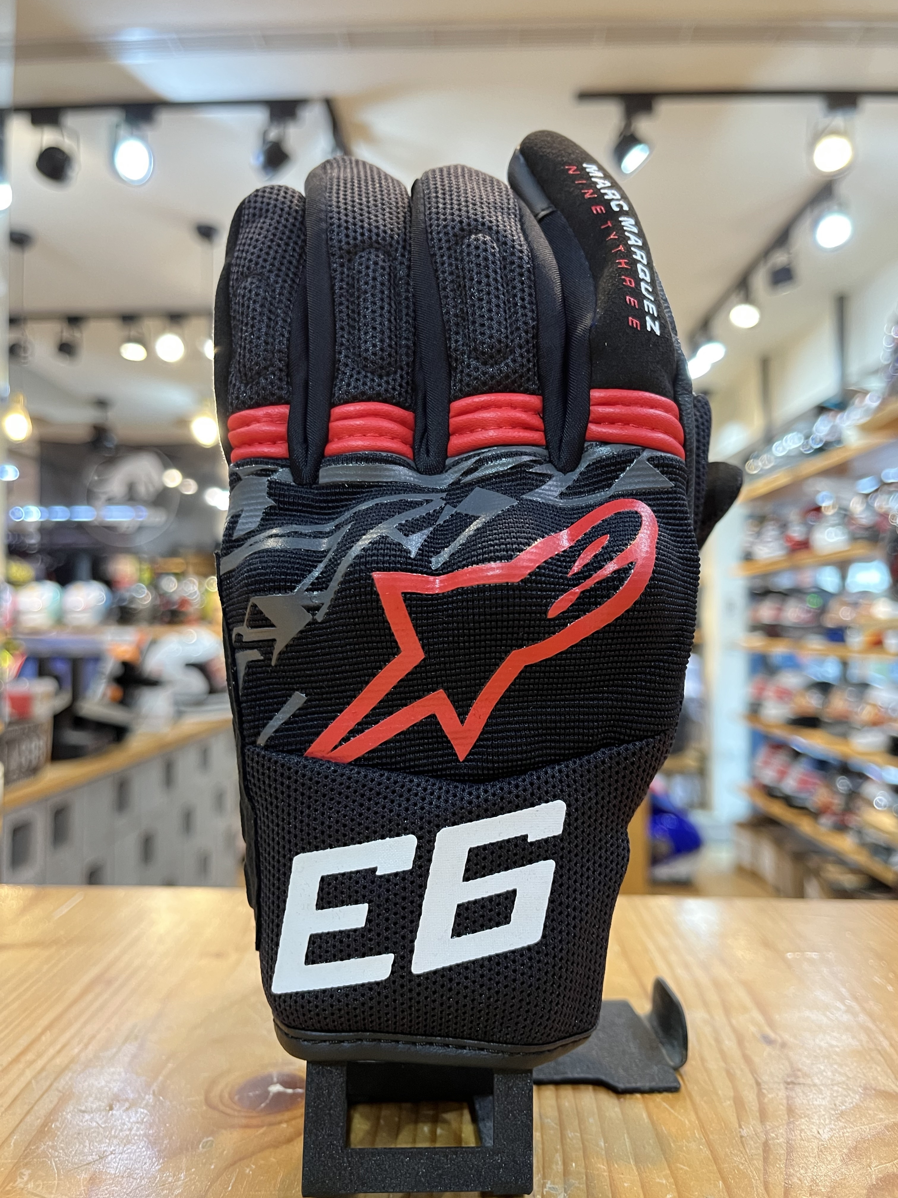ALPINESTARS MM93 LOSAIL V2 2023 GLOVES 紅深灰 布手套