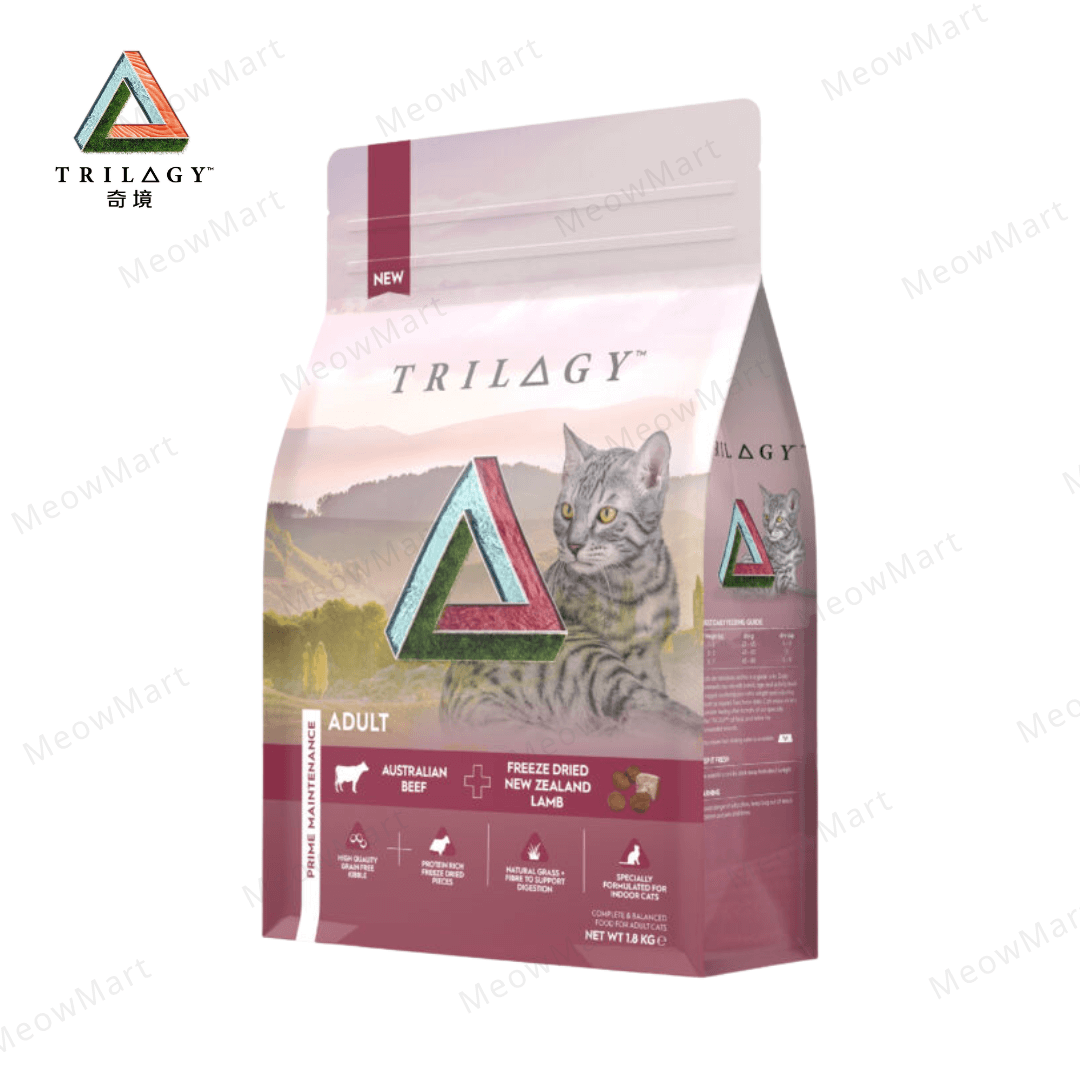 Trilogy™ 奇境 – 澳洲牛肉＋5%紐西蘭羊肺凍乾無穀成貓糧 5kg