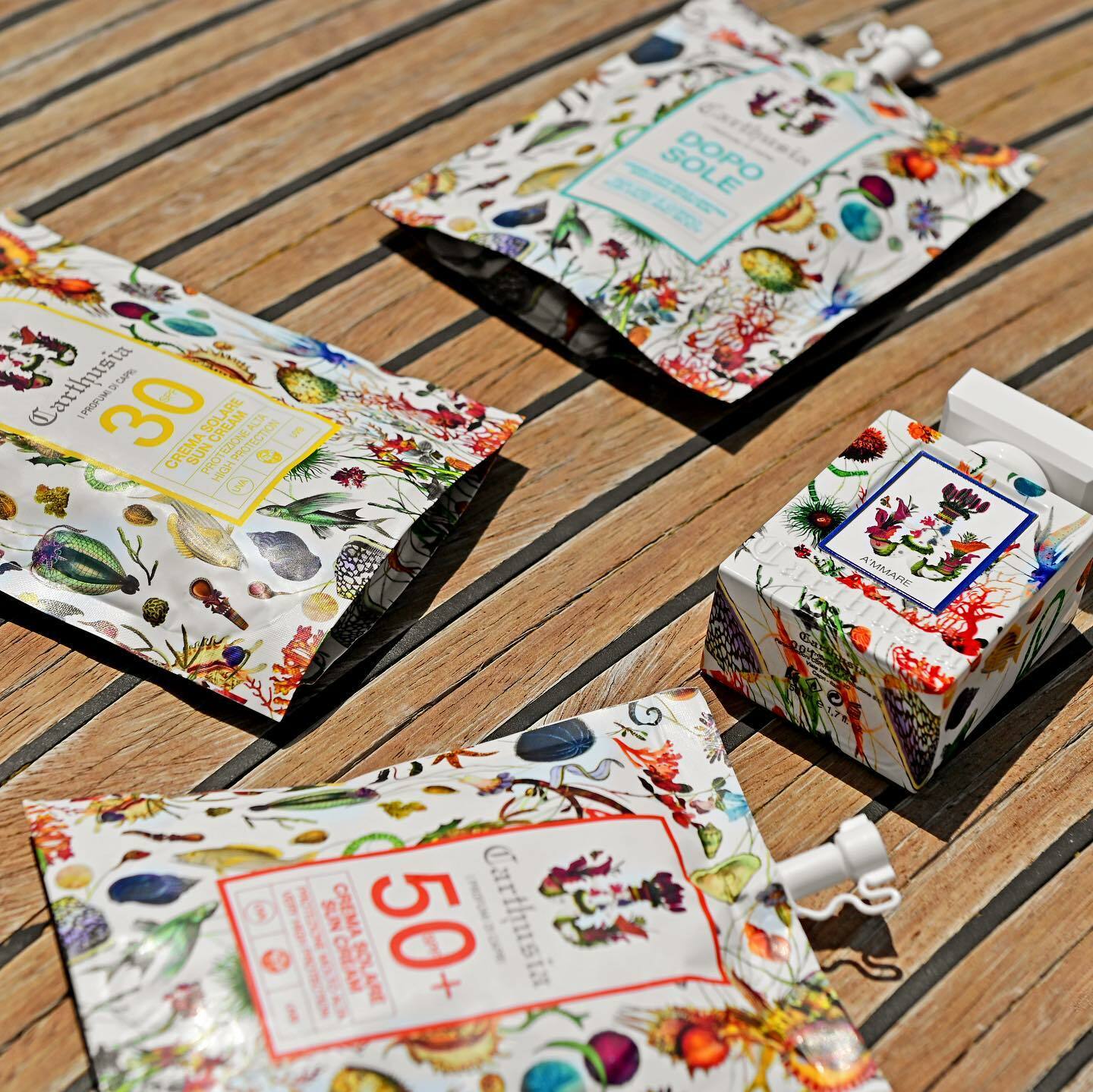 義大利 Carthusia｜海洋風味防曬乳100ml/A'MMARE-Z-良品出清-售出不退