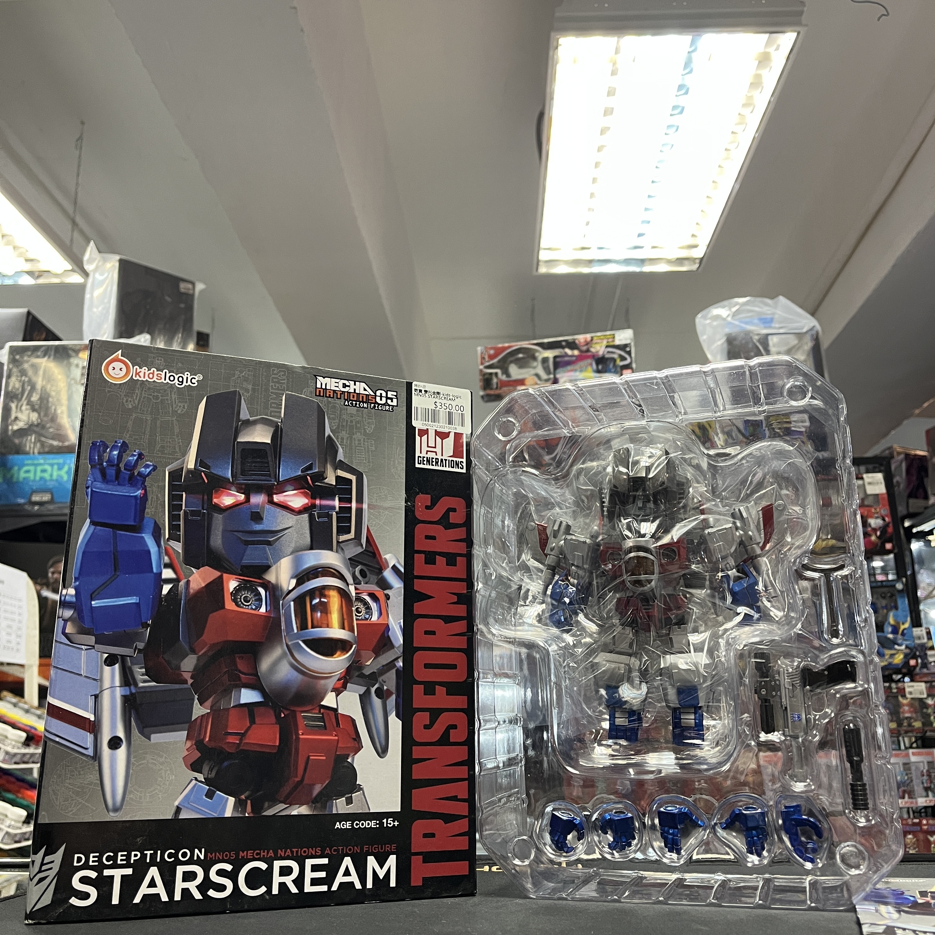 寄賣 變形金剛-kids-logic  MN05 STARSCREAM