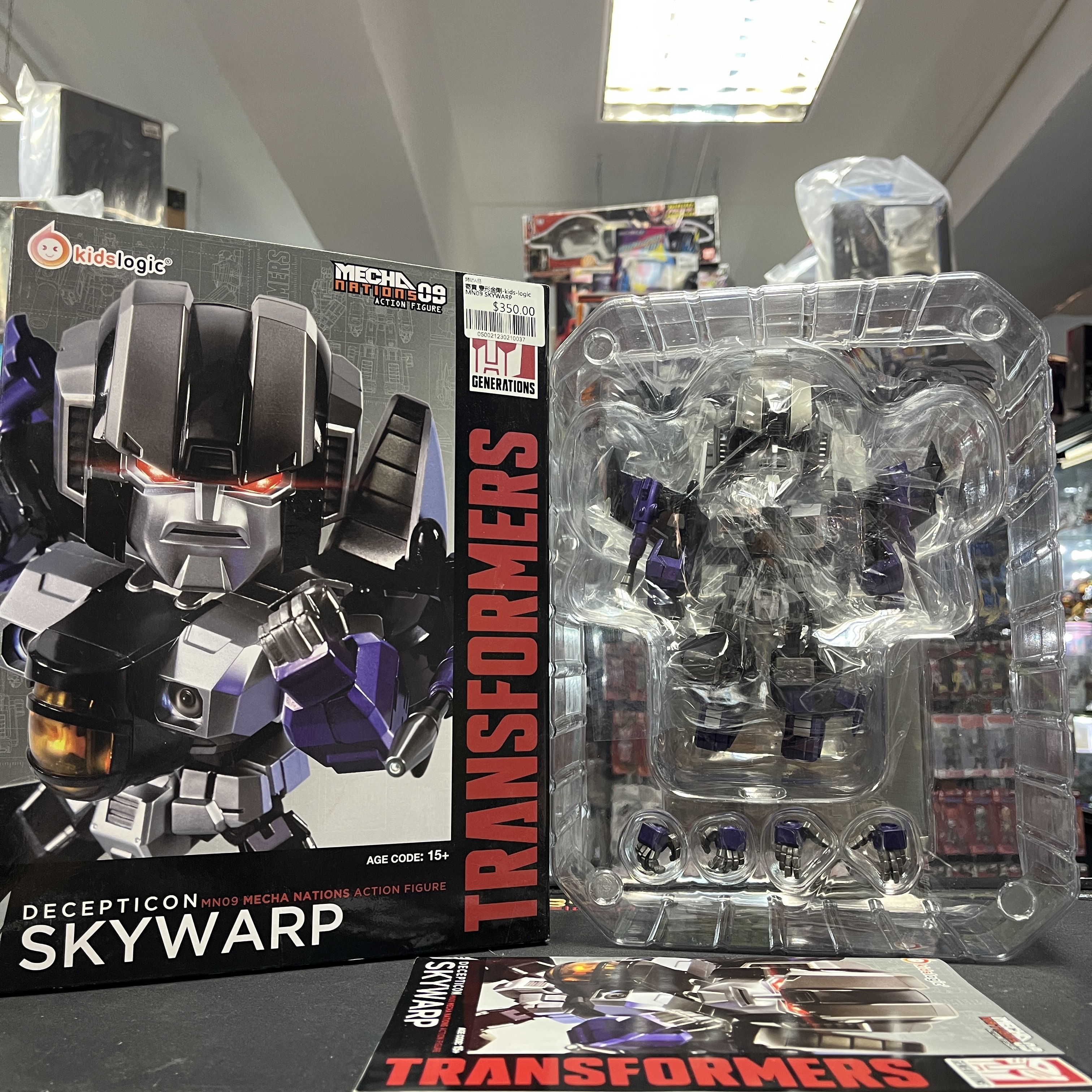 寄賣 變形金剛-kids-logic  MN09 SKYWARP
