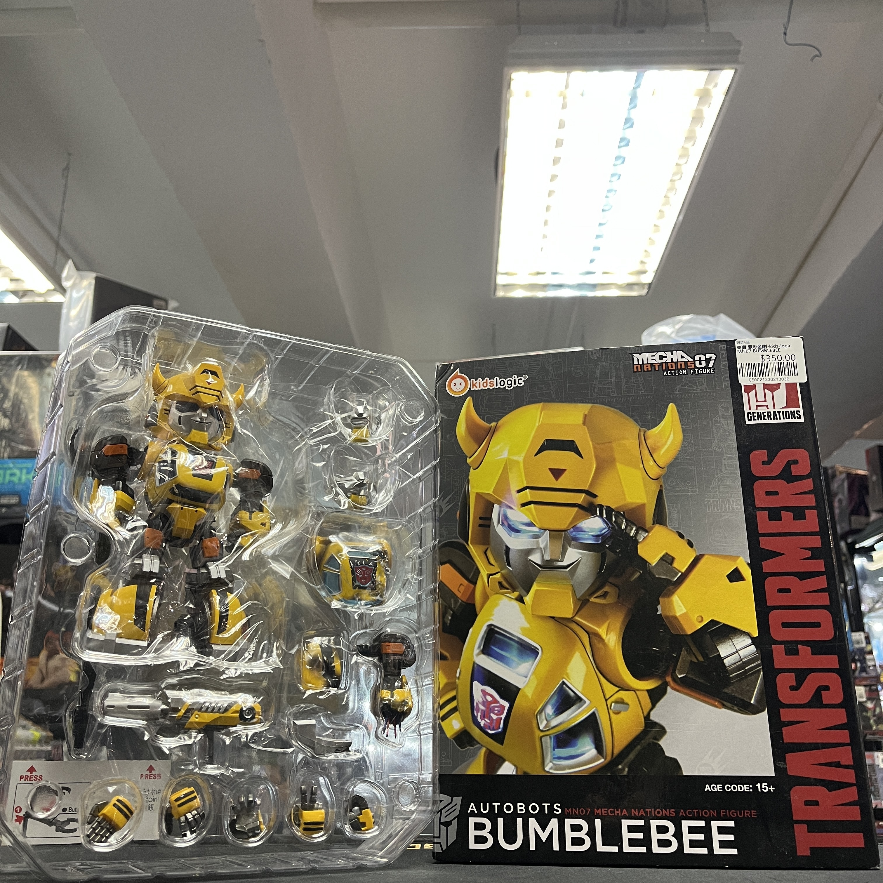 寄賣 變形金剛-kids-logic  MN07 BUMBLEBEE