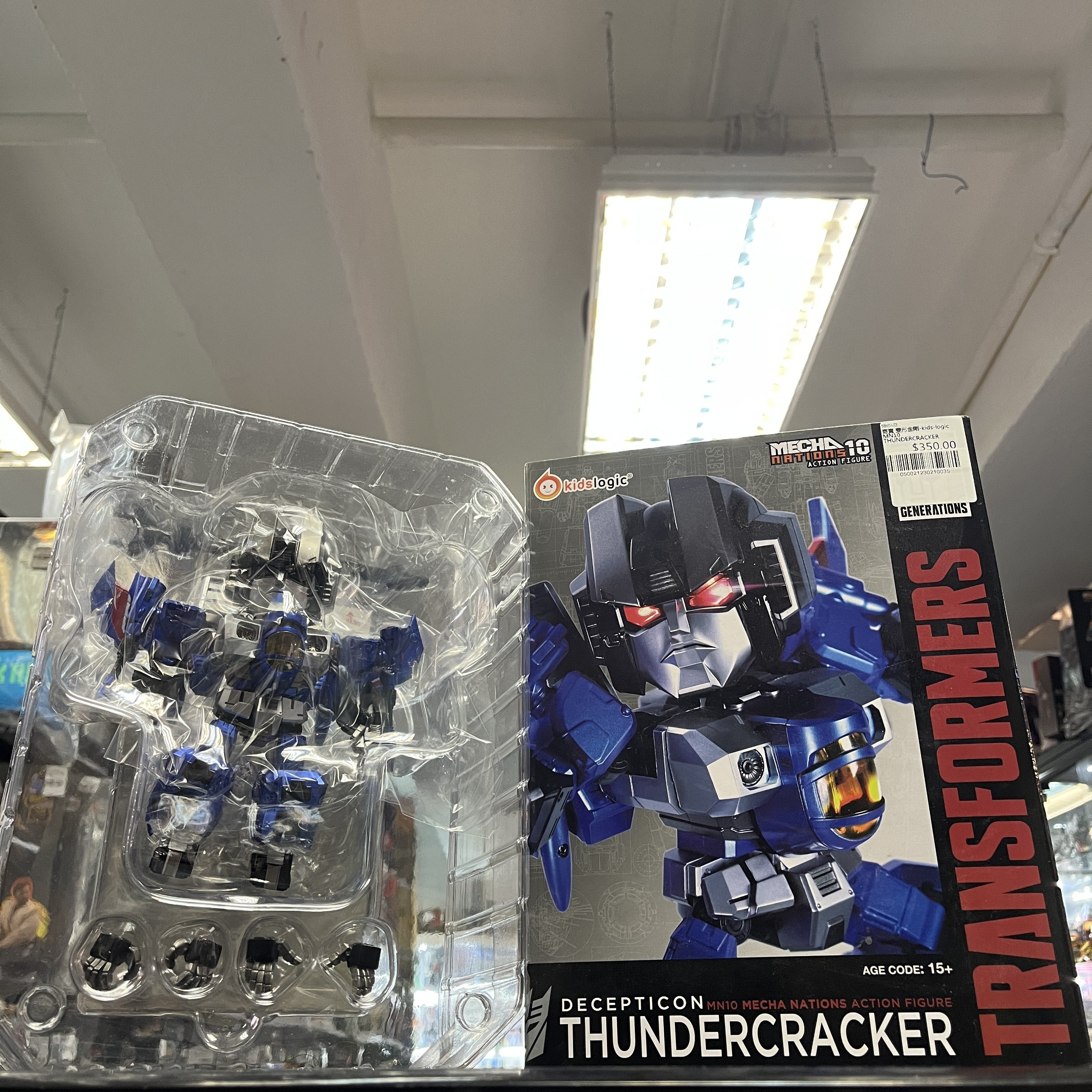寄賣 變形金剛-kids-logic  MN10 THUNDERCRACKER