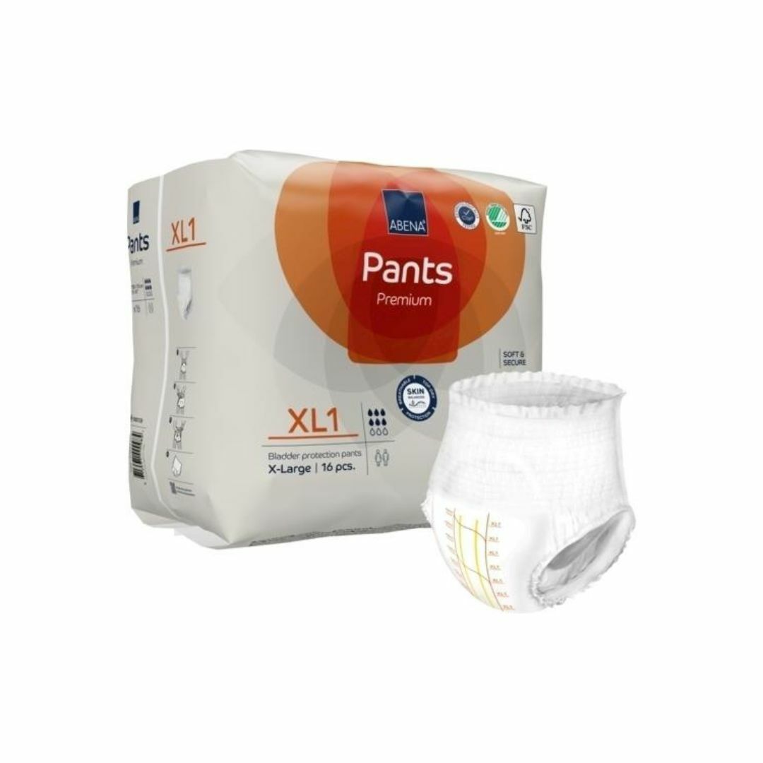 Abena 雅保 - XL1 日用成人紙尿褲 (加大) | (原箱6包 x 16片)
