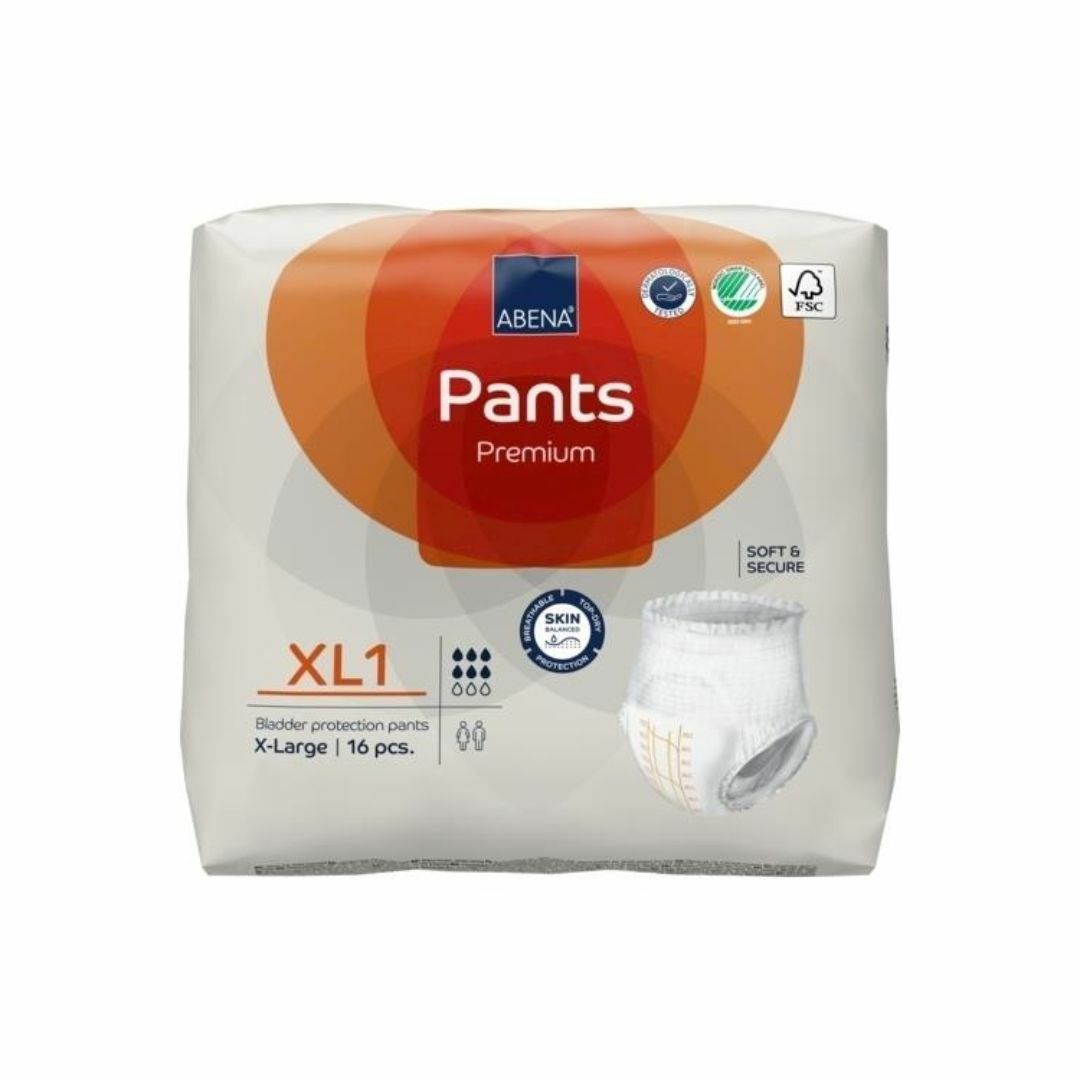 Abena 雅保 - XL1 日用成人紙尿褲 (加大) | (原箱6包 x 16片)