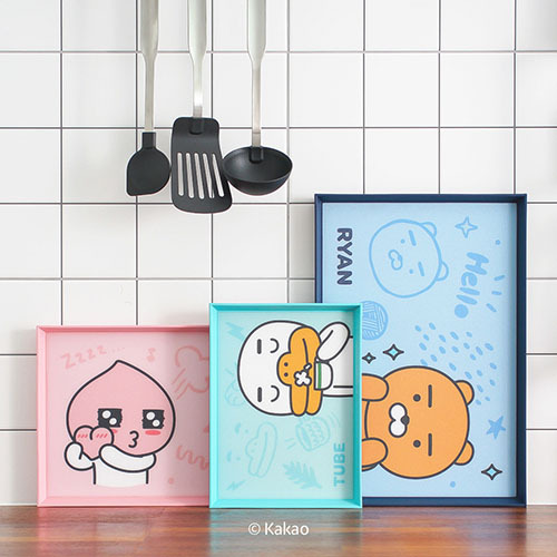Kakao Friends Tray Mat Square 托盤3件裝(連座)