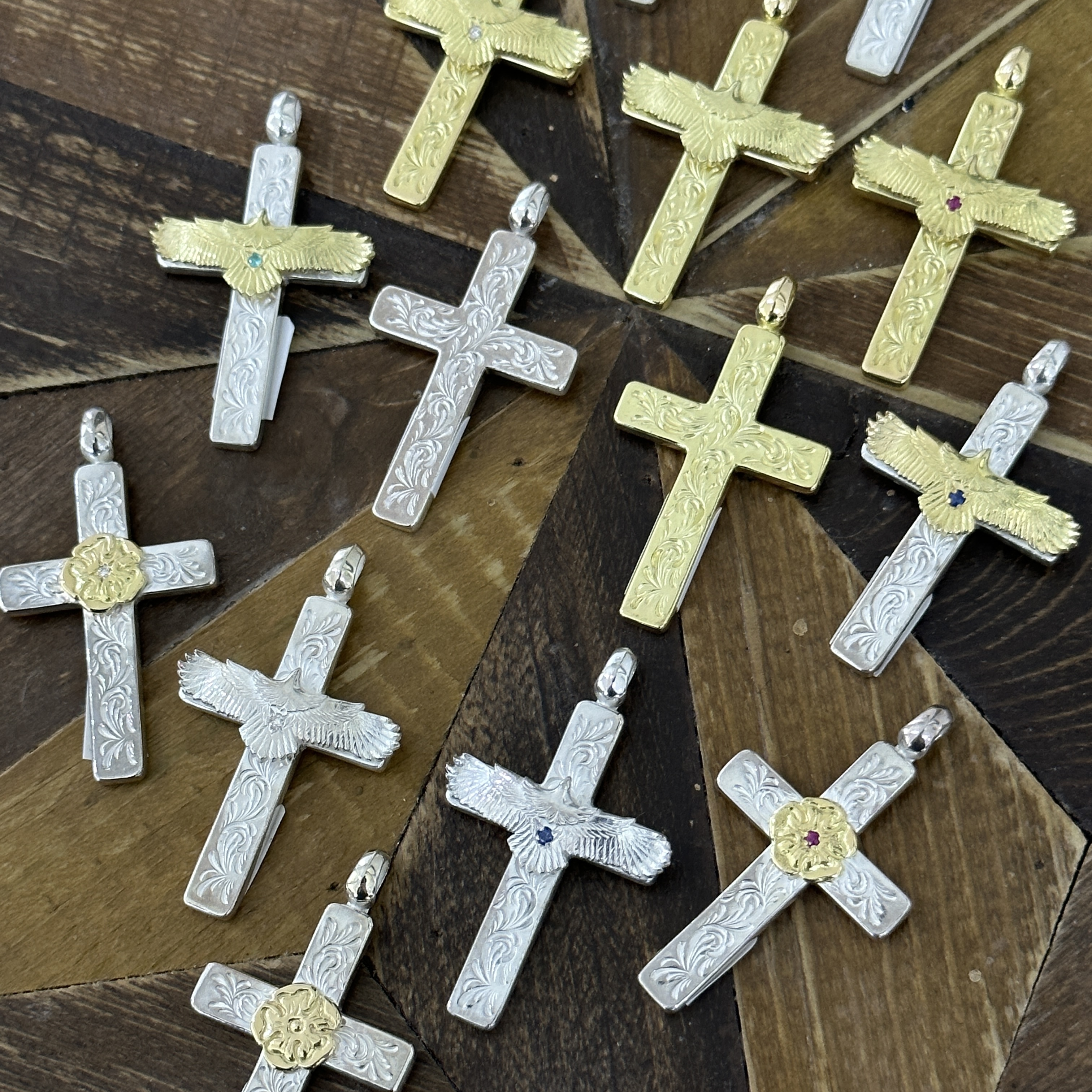 迷你唐草十字架系列*