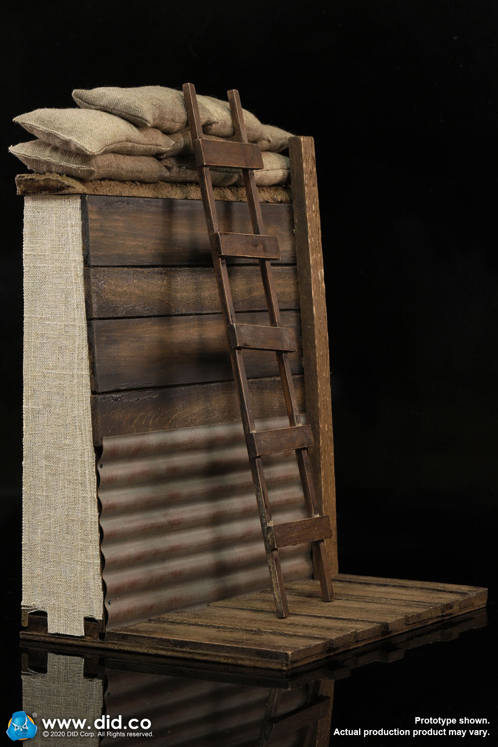 DID：1/6 第一次世界大戰 - 戰壕立體場景