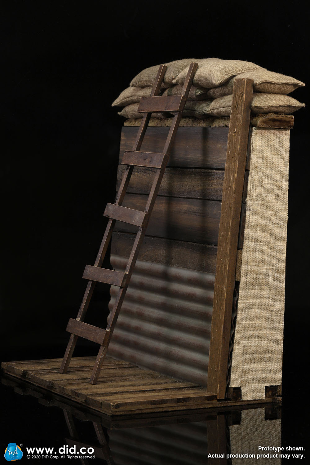 DID：1/6 第一次世界大戰 - 戰壕立體場景