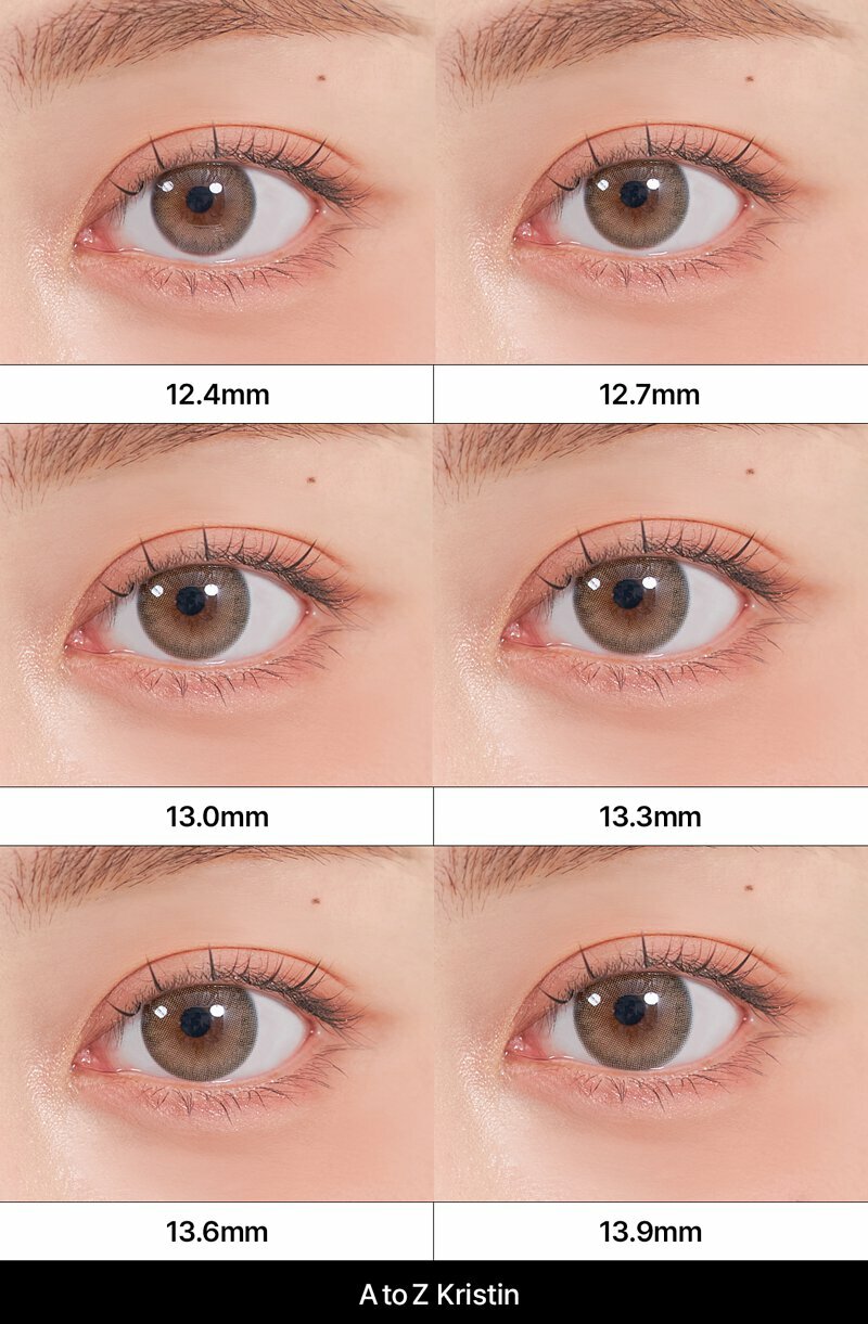 [日拋] Hapa Kristin 1 Day A to Z Kristin Brown 每日拋棄彩妝隱形眼鏡｜每盒10片