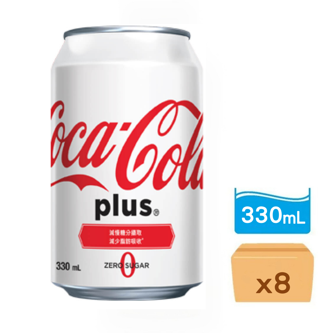 可口可樂Plus 330ml X 8罐
