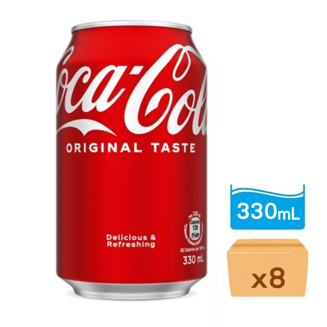 可口可樂330ml x 8罐