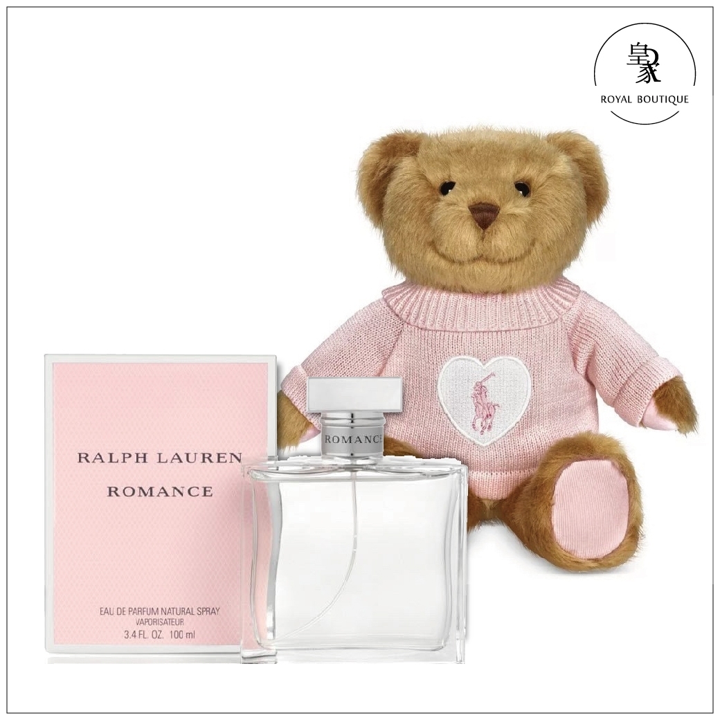 Ralph Lauren 粉紅泰迪熊+香水 情人節限禮盒組