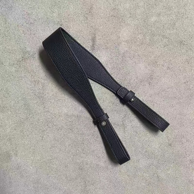 訂製菜籃子伊芙琳琳迪包帶肩帶斜跨單肩真皮寬無掛鈎蘑菇扣包帶