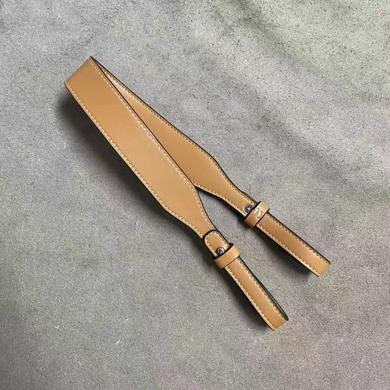 訂製菜籃子伊芙琳琳迪包帶肩帶斜跨單肩真皮寬無掛鈎蘑菇扣包帶