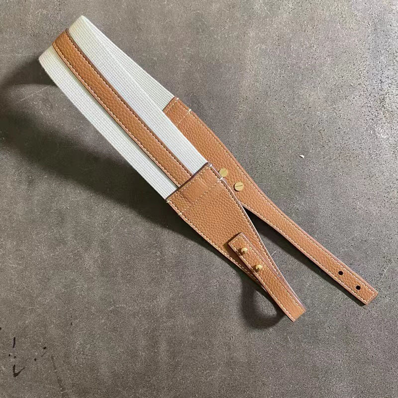 訂製適用於琳迪伊芙琳菜籃子包寬肩帶配件斜挎單肩彩虹織棉帶百搭