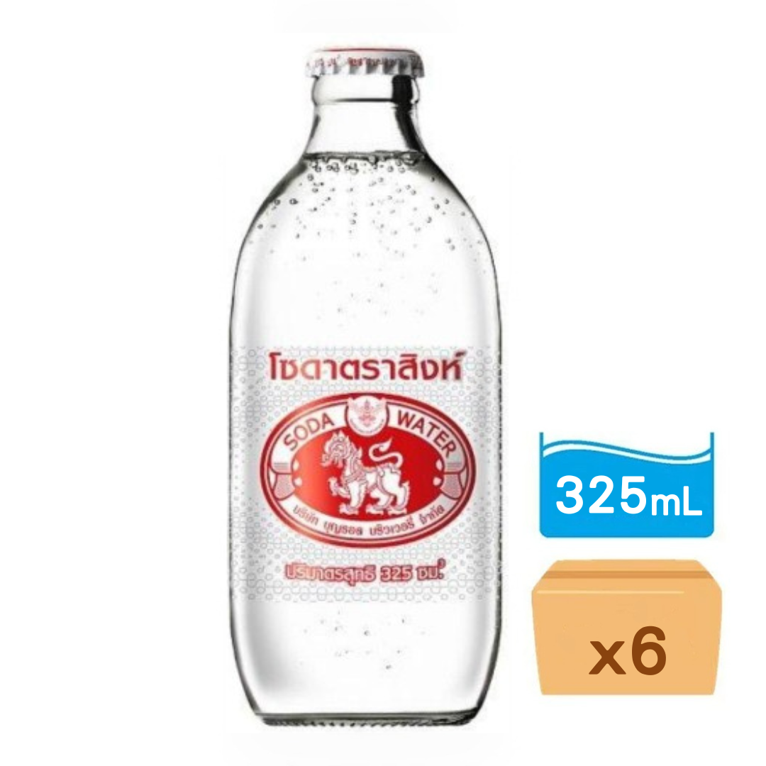 泰國-梳打水（紅色） 325ml x 6樽