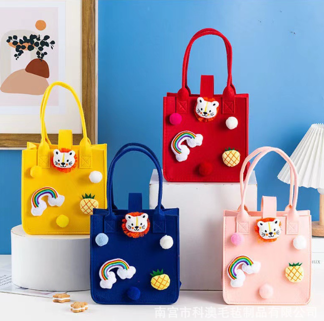 可爱毛毡包手提包（小款）