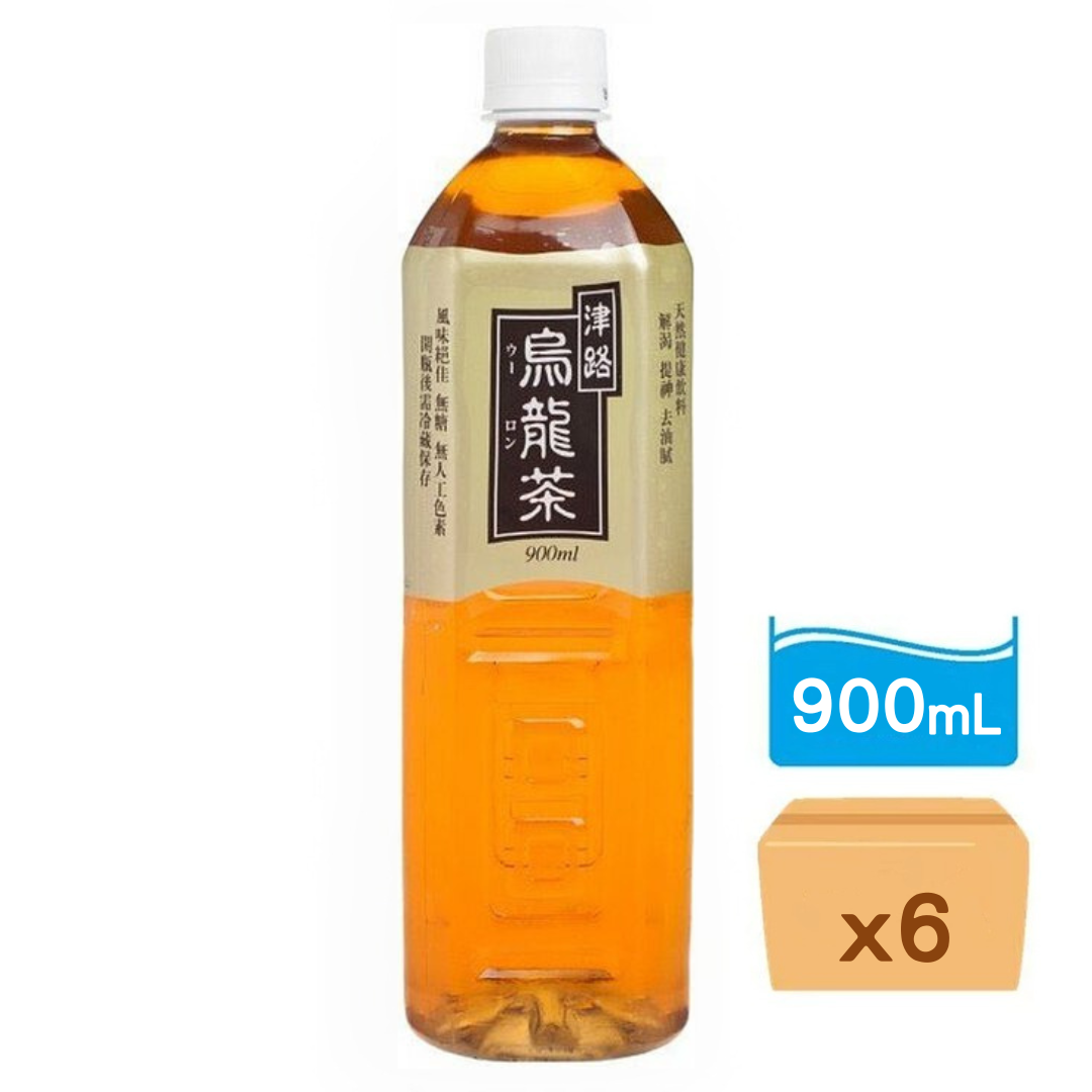 津路-烏龍茶 900ml x 6支
