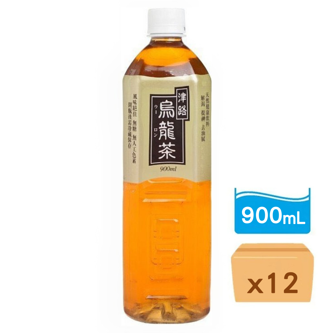 津路-烏龍茶 900ml x 12支