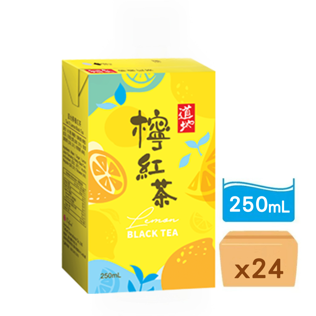 道地-檸檬紅茶 紙包250ml x 24包