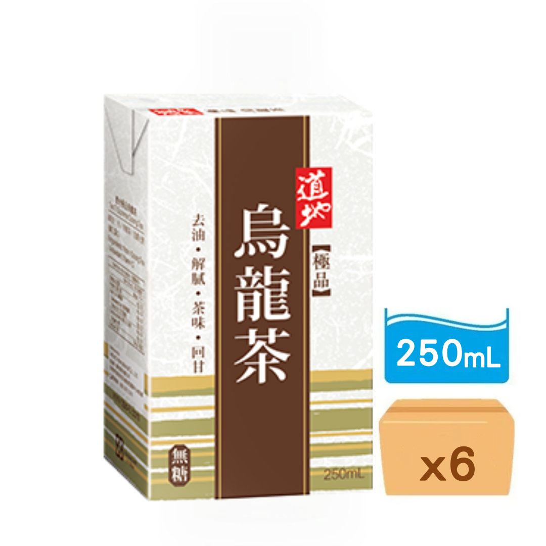 道地-極品烏龍茶250ml x 6包