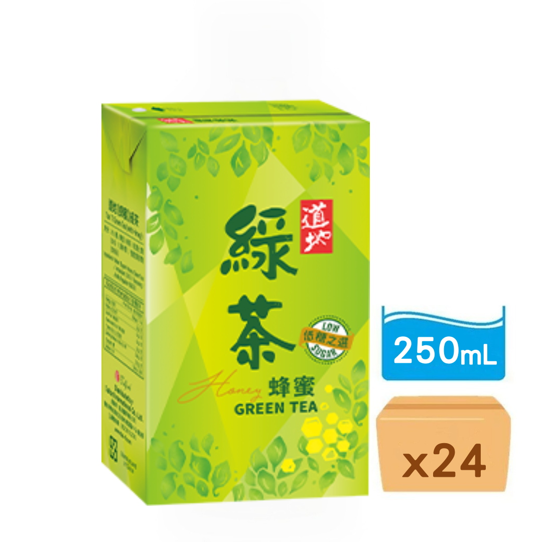 道地-蜂蜜綠茶 250ml x 24包