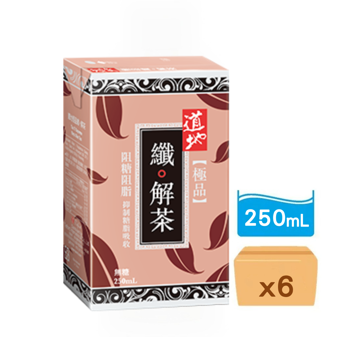 道地-極品纖解茶250ml x 6包