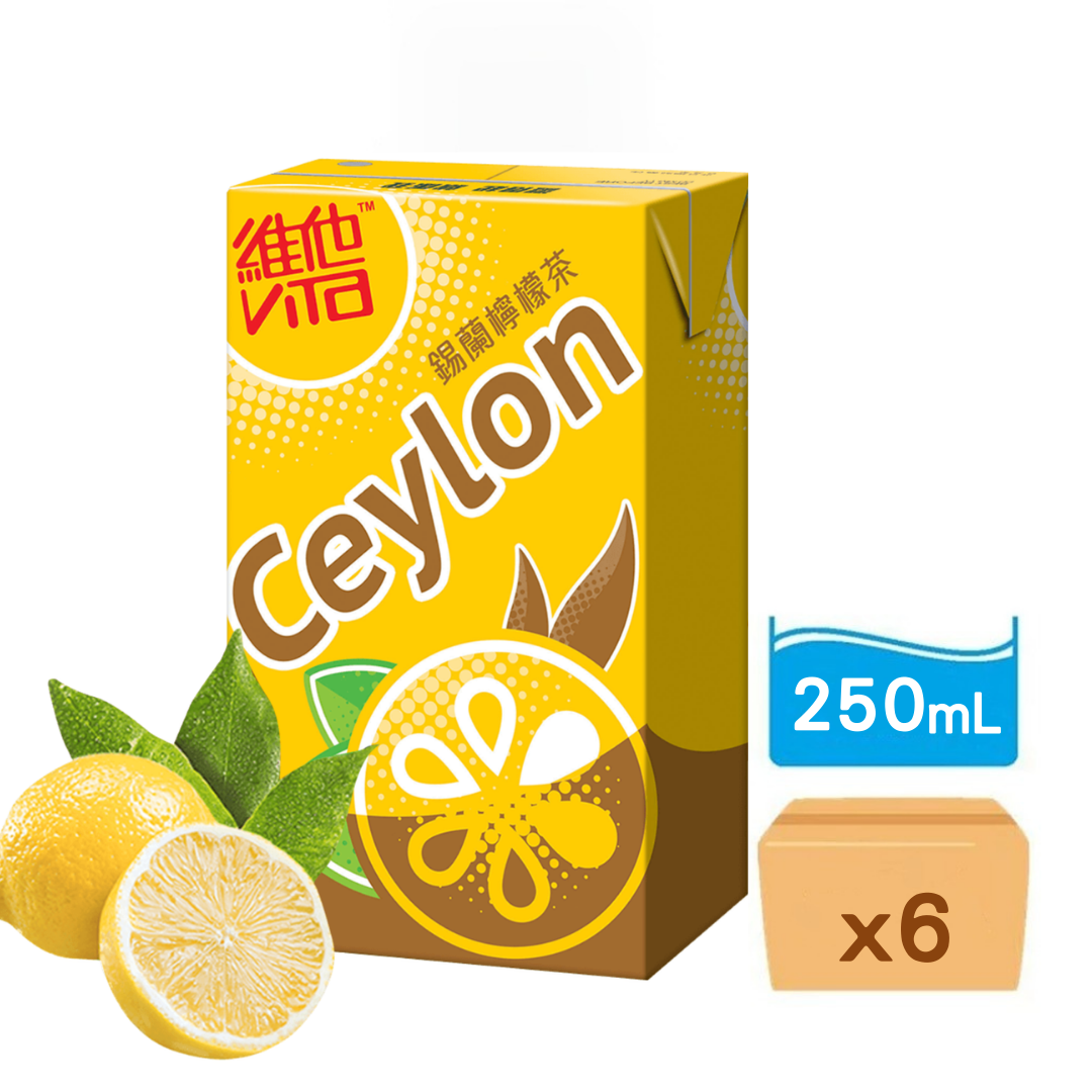 維他-錫蘭檸檬茶 250ml x 6包