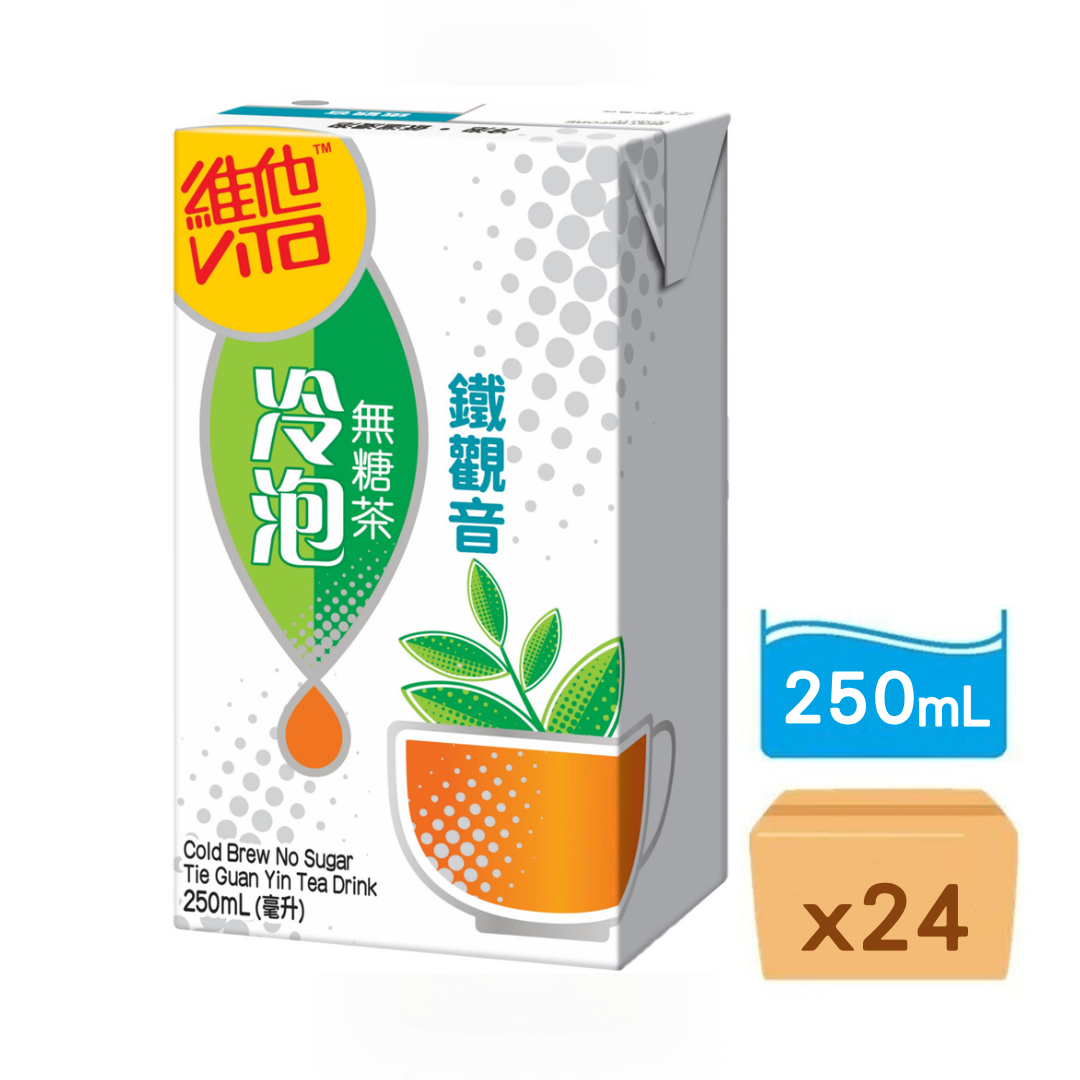 維他冷泡無糖茶-鐵觀音250ml x 24包