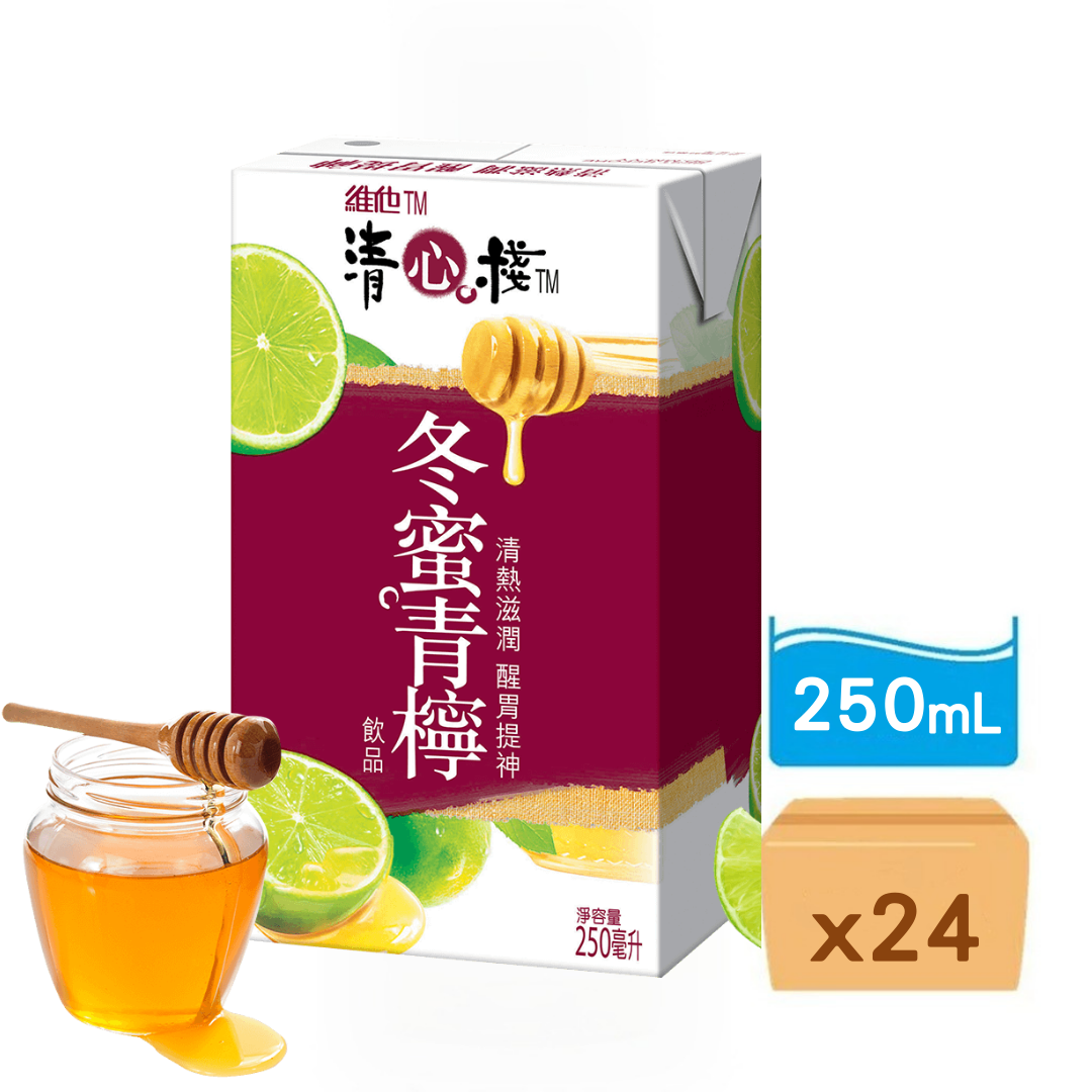維他-清心棧冬蜜青檸 250ml x 24包