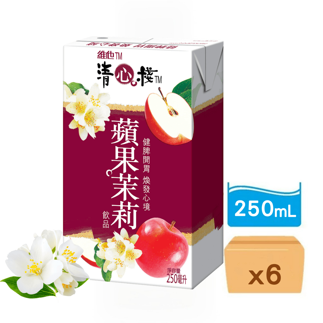 維他-清心棧蘋果茉莉 250ml x 6包