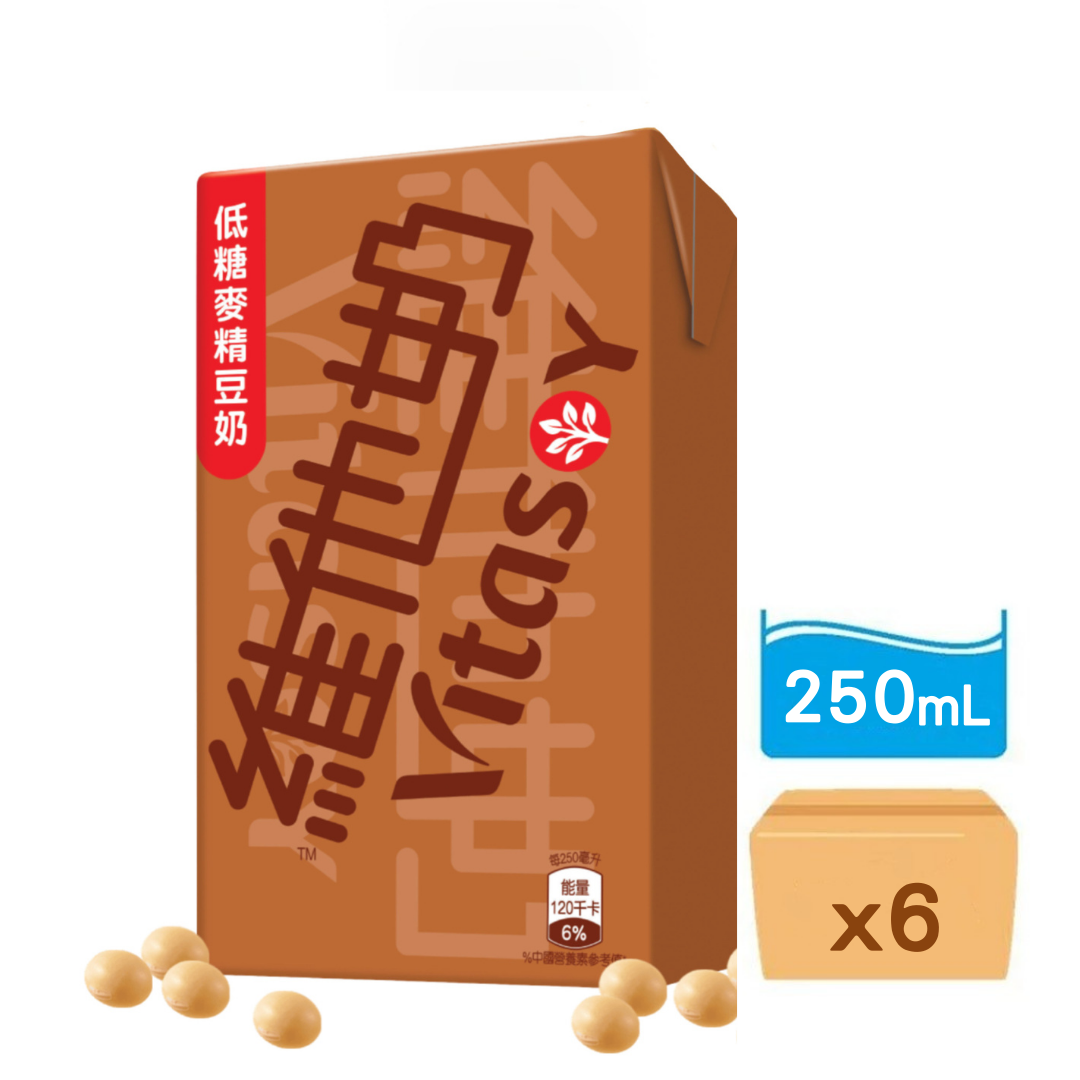 維他-低糖麥精豆奶 250ml x 6包