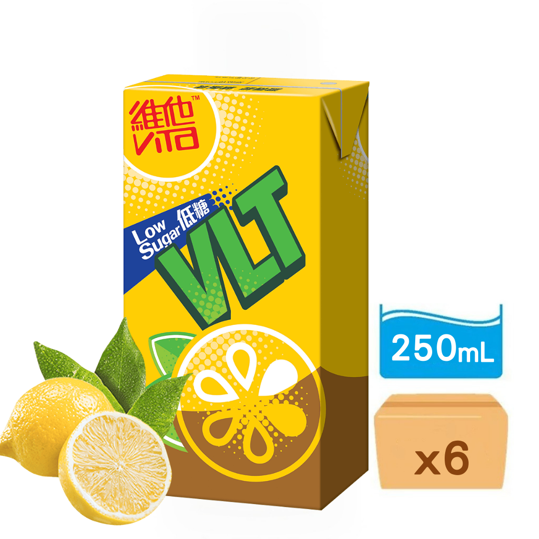 維他-低糖檸檬茶 250ml x 6包
