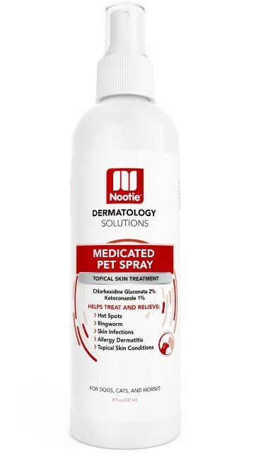 美國Nootie Dermatology獸醫配方 犬貓用 抗真菌/抗菌噴霧8oz