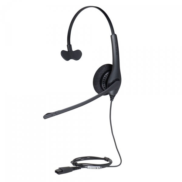 Jabra BIZ 1500 QD Mono headset  單耳入門級有線耳機 (未包括連接電話機的專用接線，請按電話型號選配)