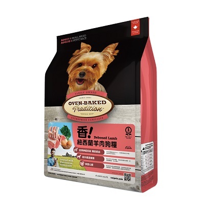 Oven Baked 成犬羊肉糙米配方(細粒) 5lb/12.5lb