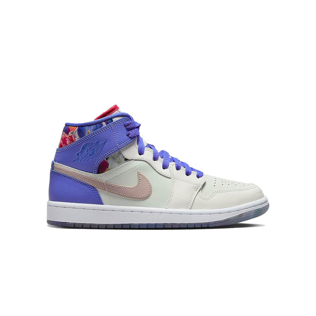 [In-Stock] Air Jordan 1 Mid SE Flowers (W) FD4331-121