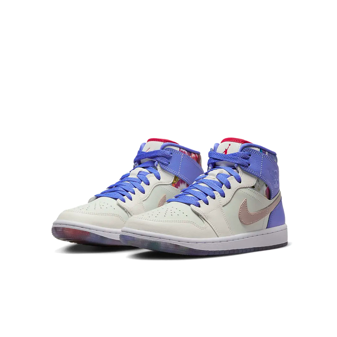 [In-Stock] Air Jordan 1 Mid SE Flowers (W) FD4331-121