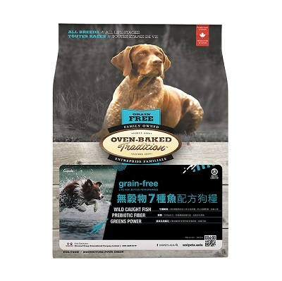 Oven Baked 無穀物成犬五種魚配方 5lb / 25lb