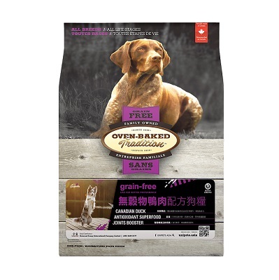Oven Baked 無穀物成犬鴨肉配方 5lb / 23lb