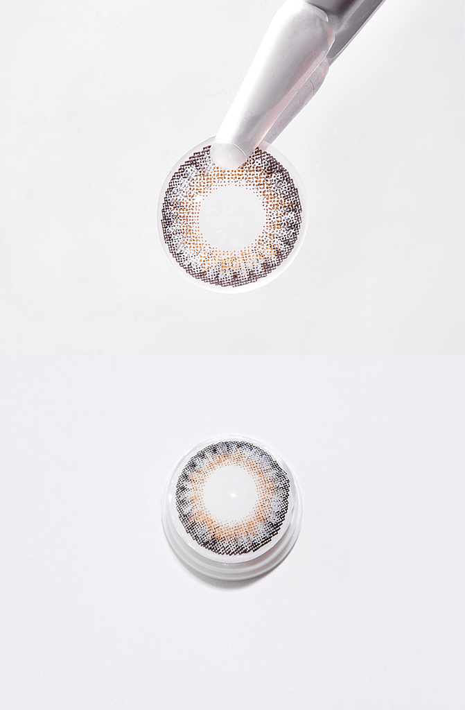 [日拋] Hapa Kristin 1 Day Fruit of Passion Kristin Gray 灰色每日拋棄彩妝隱形眼鏡｜每盒10片